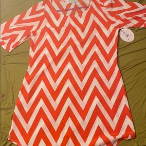 Zig Zag Print Dress
